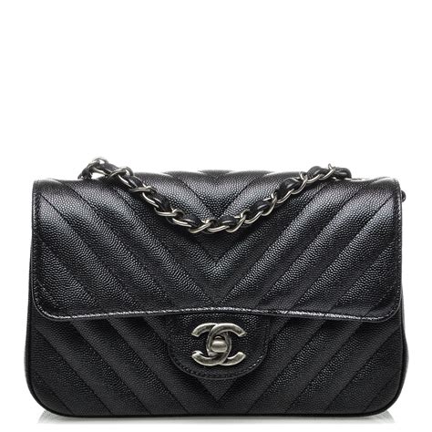 chanel chevron mini rectangular flap